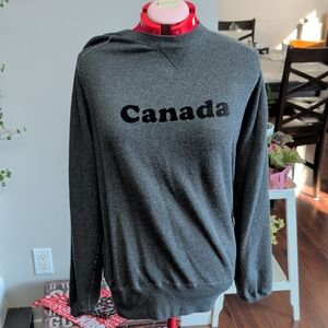 Women's Dark Gray Canada Sweatshirt